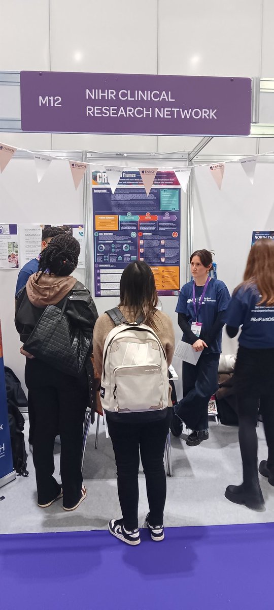Thank you to @NIHRCRN_nthames @NIHRCRN_NWLdn @NoclorResearch teams for your hard work and support over the last two days at the #CareShowLDN24 I am really grateful to all the delegates, exhibitors & speakers who came by
#EnablingResearchInCareHomes #ENRICH #JDR #BePartOfResearch