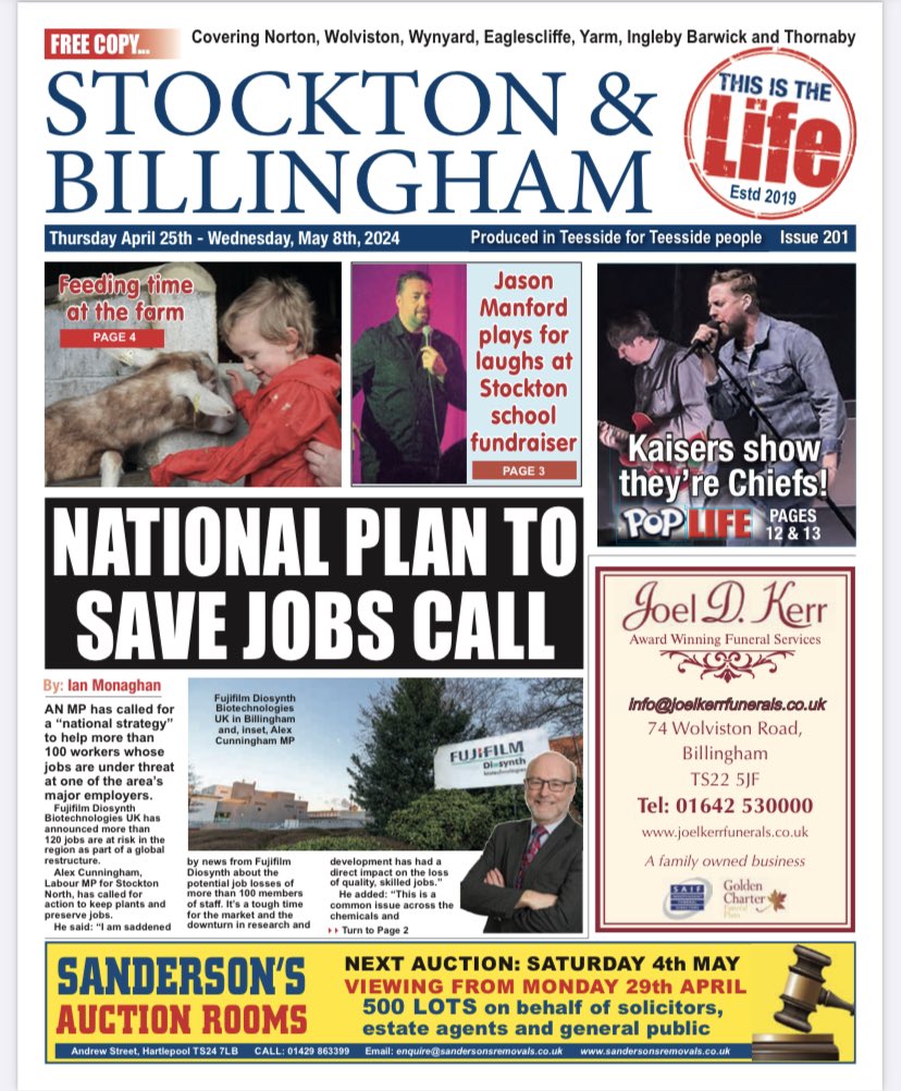 The latest edition is out now! #yarm #teesside #middlesbrough #stocktonontees