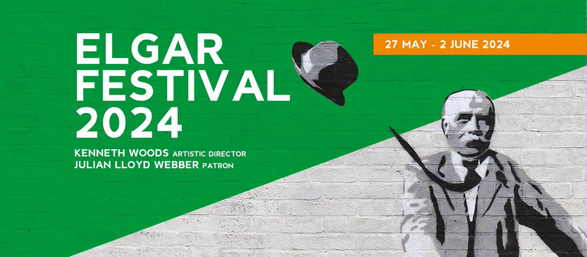 Since it began in 2018 the Festival has doubled in size and scale and championed Sir Edward Elgar to as wide an audience as possible. elgarfestival.org. @VisitWorcester @WorcesterTIC @WorcesterBID @whitefootimages @WorcTheatres