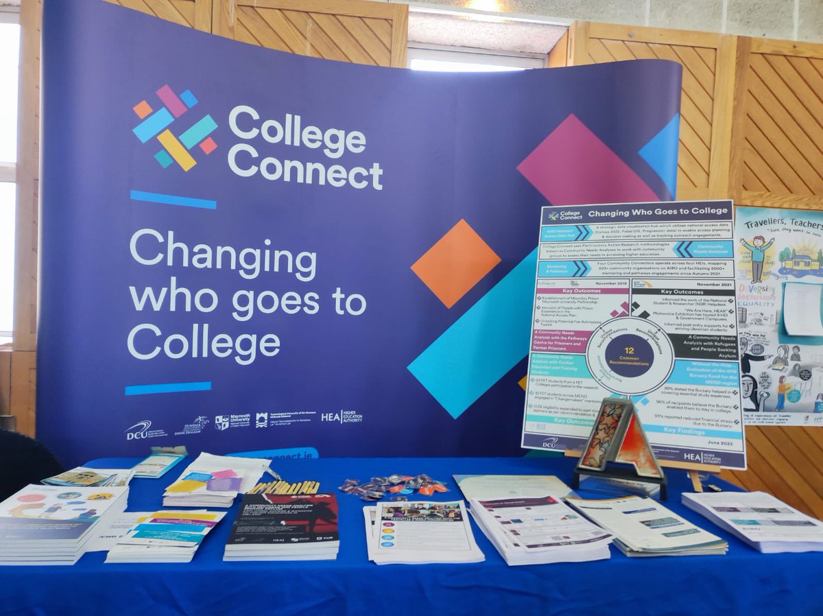 EilisNiChorcora's tweet image. Such a fantastic two days at the @SoarForAccess National Access Conference in @UCC. Delighted to present and showcase College Connect’s @MEND_CC work with @Deirdre_FitzP as well as learn about all the incredibly valuable work going on across the access sector in Ireland.