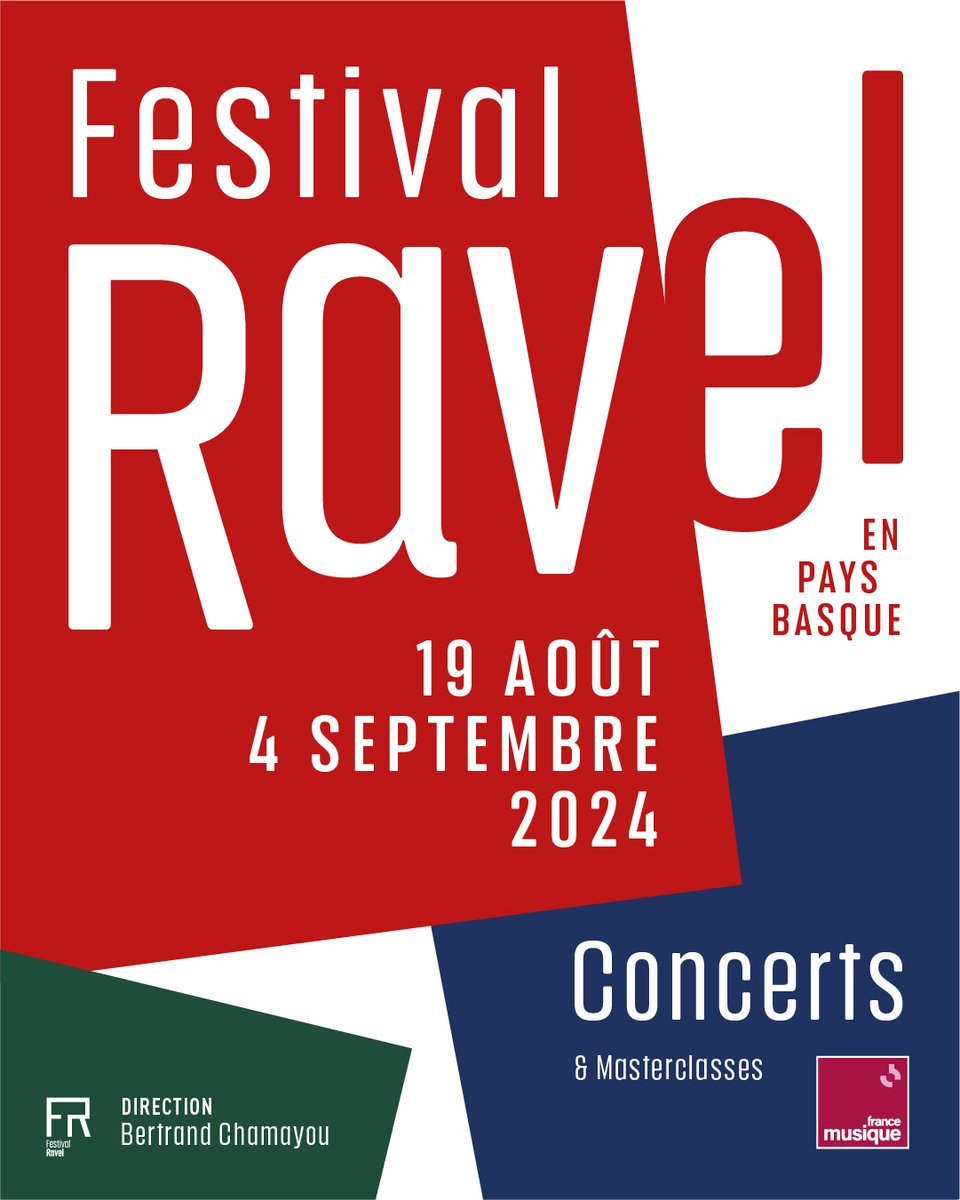 Nouvelle édition, nouvelle affiche ! 🎨

Pour ne rien louper du #FestivalRavel 2024, inscrivez-vous à notre newsletter 👉 festivalravel.fr

#musiqueclassique #classicalmusic #festival #concerts #mauriceravel #summerfestival #paysbasque #basquecountry © Oihan Brière