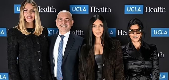 Kim, Khloe, and Kourtney Kardashian Unite to Honor the Robert G. Kardashian Center at UCLA