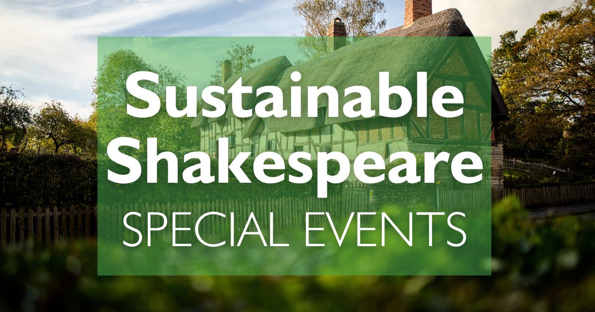 💚New for 2024: Sustainable Shakespeare Events💚 As part of our 'Big Green Month' we have put together a series of events at Anne Hathaway's Cottage and Shakespeare's New Place. 💚 Moth Breakfast 💚 Bat Walk 💚 Community Fun Day Discover more 👉 bit.ly/43zBzNx