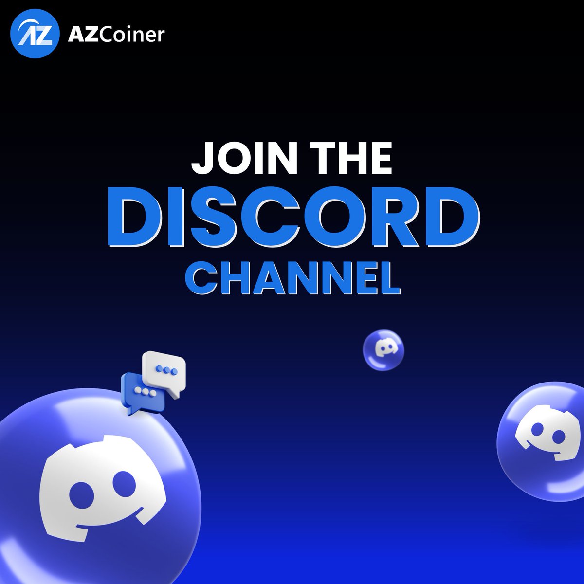 AZCoiner's tweet photo. 🎮 𝐃𝐢𝐬𝐜𝐨𝐫𝐝 𝐂𝐡𝐚𝐧𝐧𝐞𝐥 𝐟𝐨𝐫 𝐀𝐙𝐂𝐨𝐢𝐧𝐞𝐫 𝐅𝐚𝐦!

Join our Discord now to get into our brand new community raffles powered by @engagesio 

🔍  What you can look forward to:

📡 𝐋𝐢𝐯𝐞 𝐔𝐩𝐝𝐚𝐭𝐞𝐬: Stay ahead with our team's fastest and most complete information updates.

🤝 𝐂𝐨𝐦𝐦𝐮𝐧𝐢𝐭𝐲 𝐄𝐧𝐠𝐚𝐠𝐞𝐦𝐞𝐧𝐭: Connect with fellow AZCoiners & crypto buffs.

❓ 𝐐𝐮𝐢𝐜𝐤 𝐒𝐮𝐩𝐩𝐨𝐫𝐭: Get all your questions answered swiftly.

🎁 𝐄𝐱𝐜𝐥𝐮𝐬𝐢𝐯𝐞 𝐀𝐜𝐜𝐞𝐬𝐬: Join events that are unique to AZCoiner Discord community.

Step into the AZCoiner Discord—your portal to stay informed, connected, and active in the exciting world of finance.

🔗 𝐉𝐨𝐢𝐧 𝐮𝐬 𝐡𝐞𝐫𝐞: https://t.co/Z9KudpOW8r

#AZCoiner $AZC