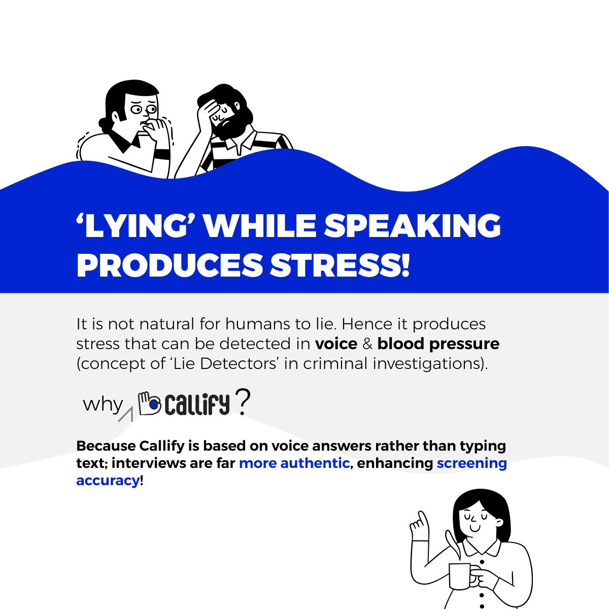 InCallify's tweet photo. In recent years, interview voices have gained authenticity, reflecting a genuine dialogue. Employing audio in interviews not only attracts legitimate candidates but also reduces the likelihood of fraud. https://t.co/TKDrV2Acgl