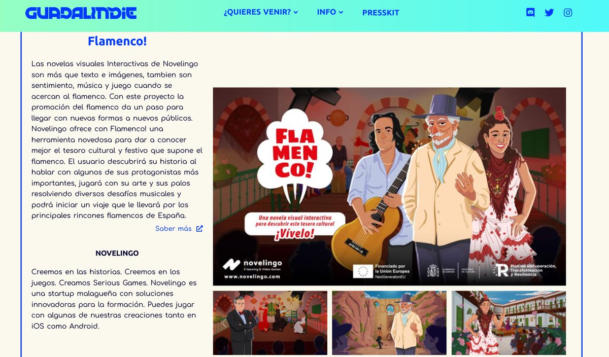 Ya estamos preparando nuestro stand en <a href="/guadalindie/">Guadalindie</a>  para los días 3 y 4 de mayo. Flamenco! es lo nuevo que llevamos. También tenemos ganas de descubrir todo lo que se va a reunir allí. Contando los días! Y aun quedan entradas!