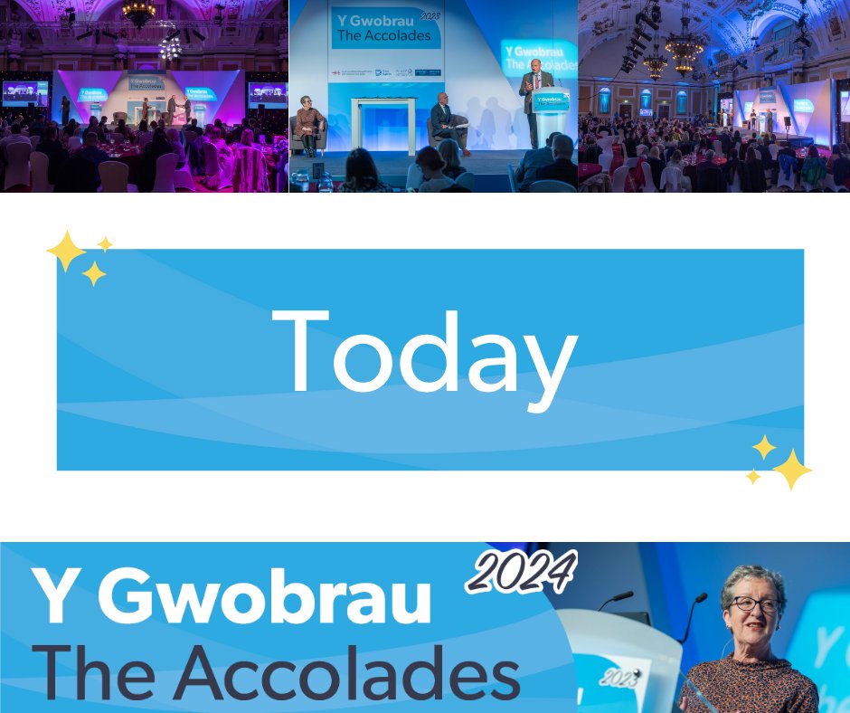 The 2024 Accolades awards ceremony is today! 🎉 📺 Watch live from 1pm: youtube.com/watch?v=GYq3mK… The ceremony will be translated into BSL. Sponsored by: @HughJamesLegal @BASW_Cymru @lshubwales @WeCareWales #2024Accolades
