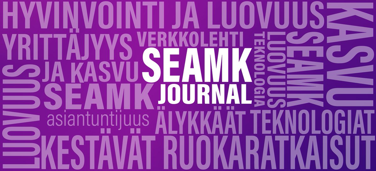 Julkaisimme alkuvuodesta oman tieteellisen, vertaisarvioidun verkkojulkaisun, SeAMK Journalin. Verkkojulkaisun ensimmäinen artikkeli on julkaistu tänään! seamk.fi/vertaisarvioid… #SeAMK #tutkimus #tiede #kehittäminen #SeAMKJournal #vertaisarviointi #artikkeli