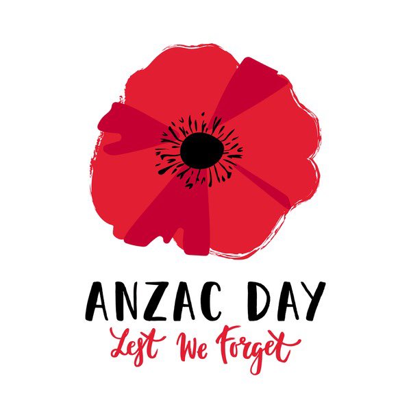 #ANZACDay Remembering the members of the Australian and New Zealand Army Corps (ANZAC) who served and died in all wars, conflicts, and peacekeeping operations. And the contribution and suffering of all those who have served. @TacticalSupWing #LestWeForget