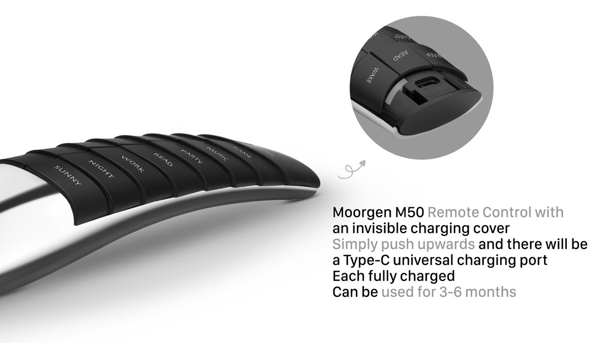 M50 remote control adopts streamlined design with metal shell, which matches perfectly with the feel of the hand and the grip of the center of gravity downward.

#moorgen #smarthome #luxuryhome #intelligence #lifestyle #smarthomesolutions #screen #automation #knx #zigbee