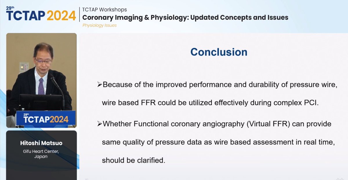 #CoronaryPhysiology #IntravascularImaging #TCTAP2024 🪜Step-by-Step Physiological Assessment📈 To Accomplish Physiology-Guided PCI 🫀 👋@hitoshi_matsuo #TCTAP #TCTAPSmiles @summitmd_cvrf