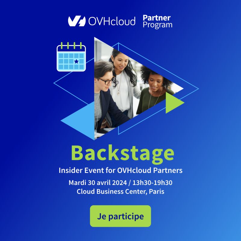 📣 SUSE est fier d’être présent à l’événement Backstage d’<a href="/OVHcloud/">OVHcloud</a> le mardi 30 avril à Paris !
Lionel Meoni animera avec Enix et MongoDB la table ronde « Quel écosysteme pour une architecture "modern app" pertinente et efficace ? »
 
En savoir plus : okt.to/0idva5