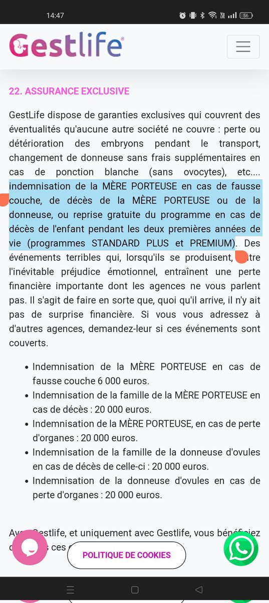 Voici un exemple, Marion maréchal, nous a dit la véritée,