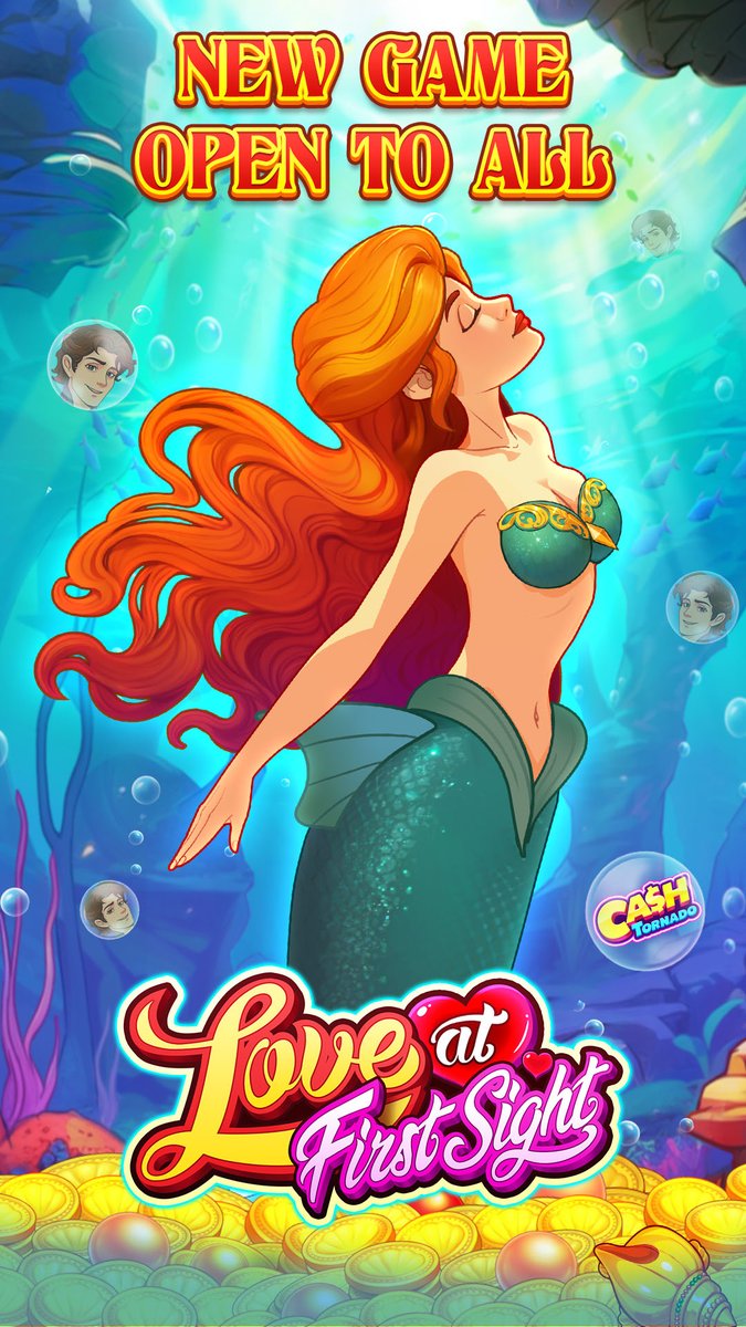 🎉 #FREECOIN:zeroo.games/2p8ekzvx
The new game Love at First Sight is here! Dive into the enchanting love story of the little mermaid girls! Spin for extra spins, reels, and upgrade your jackpots now!