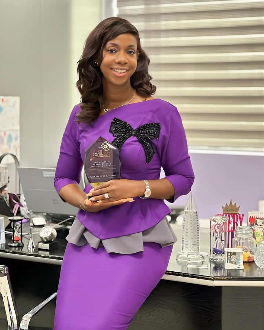 Mrs. Kakra Duffour-Nyarko, CEO of Starlife Assurance has been crowned the Most Influential Woman in Finance Leadership in Ghana at the 2024 Second Ghana Finance Focus Awards. 

#StarAssurance #StarrNews #StarrFM