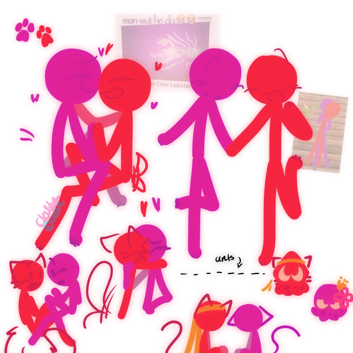 cloudystormy98's tweet image. #REDPURPLE — It’s 2:31 am rn 

🐾🪻

[ 🔴🟣 ; #animationvsminecraft • #avm • #alanbecker ]