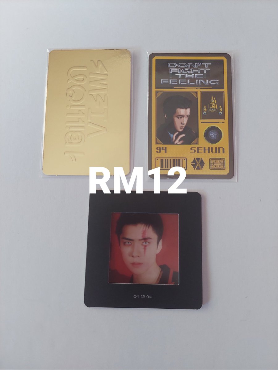 WTS | 🇲🇾 ONLY
SEHUN PC 
ALL PRICE EXC POSTAGE
*price can nego
POSTAGE RM8 SM / RM14 SS
✅ fast payment
❌ no backout buyer
❌ fussy buyer
DM me you are interested
#pasarexo #pasarexomy