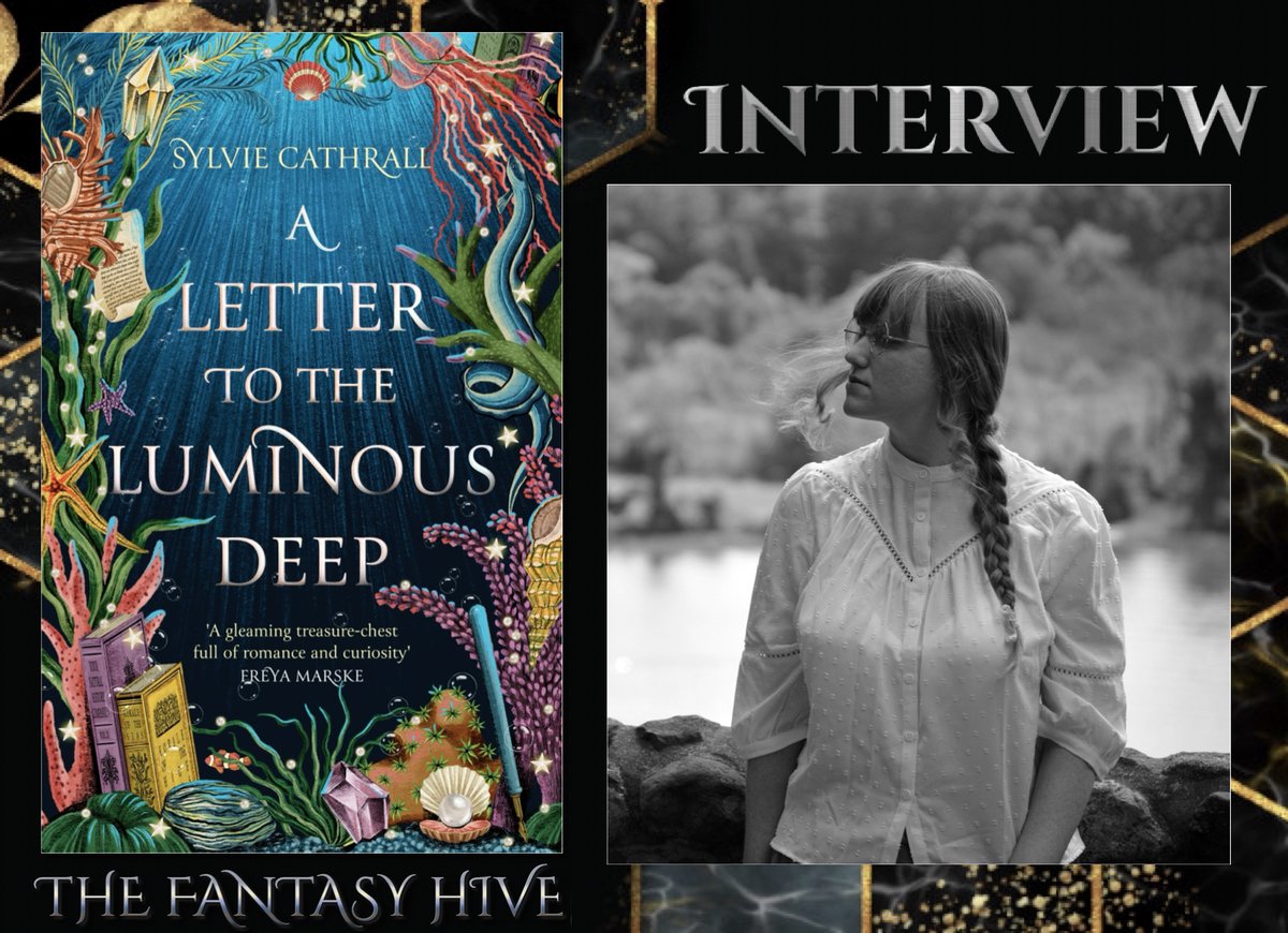 Nils interviews Sylvie Cathrall about her debut epistolary fantasy romance A LETTER TO THE LUMINOUS DEEP 'I’d say that my interest in exploring love, friendship, and family relations was inspired by the epistolary structure.' More: tinyurl.com/4xxr9htz @orbitbooks