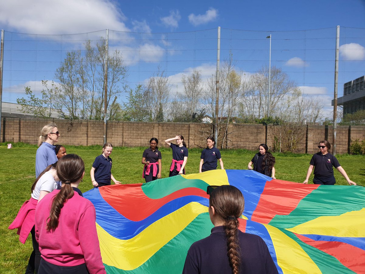 Another great sporting event organised by the teachers/students of @TogherGirls #ActiveSchoolsCommittee. There was so much fun to be had at our #ActiveWeek #SportsDay. From dance to soccer to parachute games there was an activity for every student. @ActiveFlag #girlsinsport
