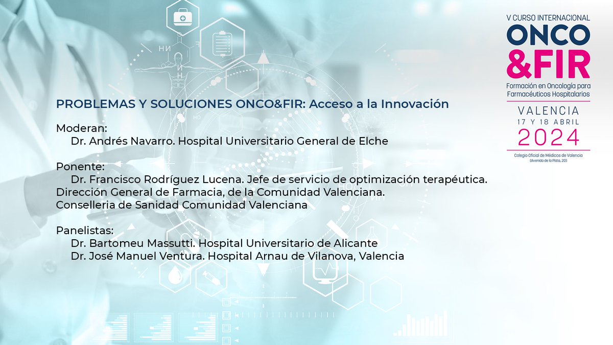 VII Curso Internacional ONCO&FIR 2026 ® tweet media