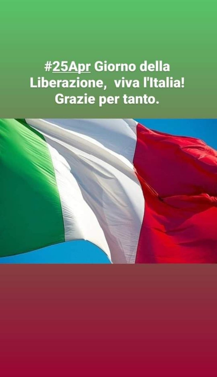 MariMagallanesC's tweet photo. Giorno della Liberazione #25apr
#Italia https://t.co/HRIII8cRtM