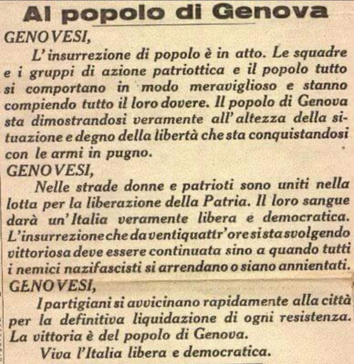 FrancescoManzo's tweet photo. #25aprile https://t.co/DjIL9Zhlz1