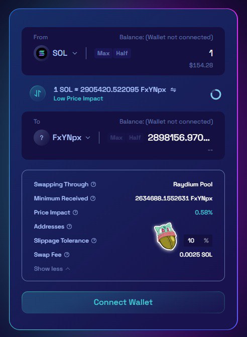 stunseedcoin's tweet photo. Many of you asked! Here's the answer! In Raydium, you'll have to set the Slippage Tolerance up to 10% then the transaction will go through!
RT and share with others! :)
#stunseed $stunseed #deesnuts #SolanaMemeCoins https://t.co/KSa2Ga1XAI