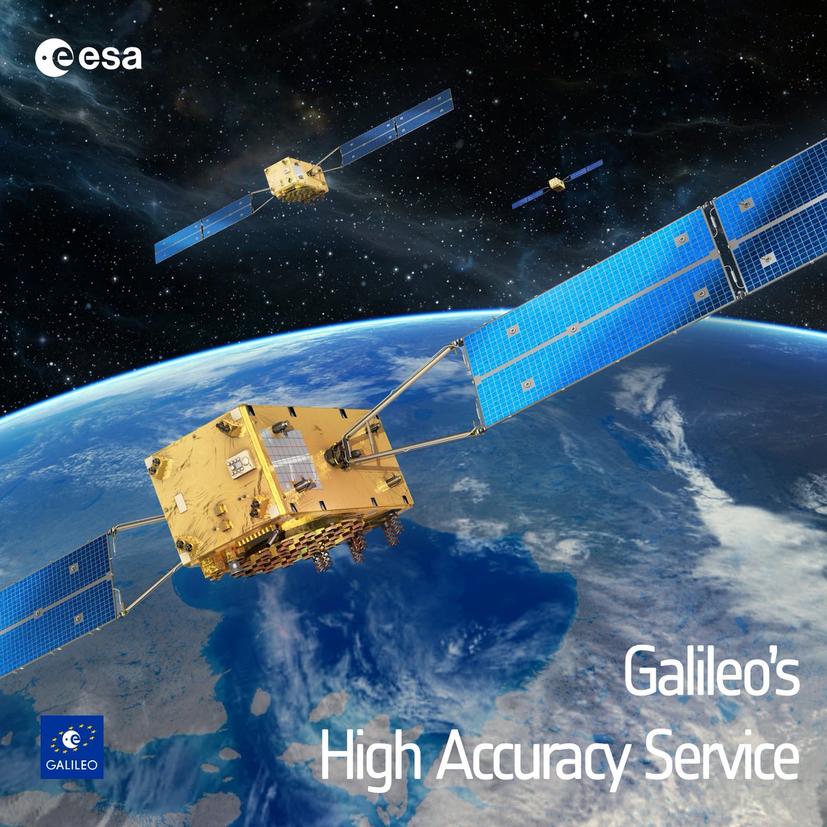 🌐#DYK that with European satnav system #Galileo you can locate yourself within an A4 paper sheet?🤯 Galileo, with satellites 23,222 km above, commits to 2 m accuracy, but it often outperforms, boasting under 1 m precision! High Accuracy Service takes it up a notch, offering 20…