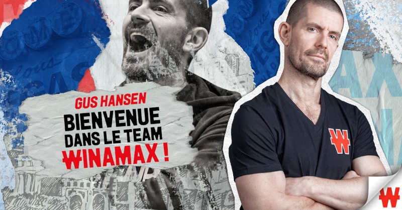 Winamax's tweet photo. 🇩🇰 Gus Hansen, le seul, l'unique, est la nouvelle recrue du Team Winamax. Les coulisses de son arrivée, les réactions, son programme. ⤵️