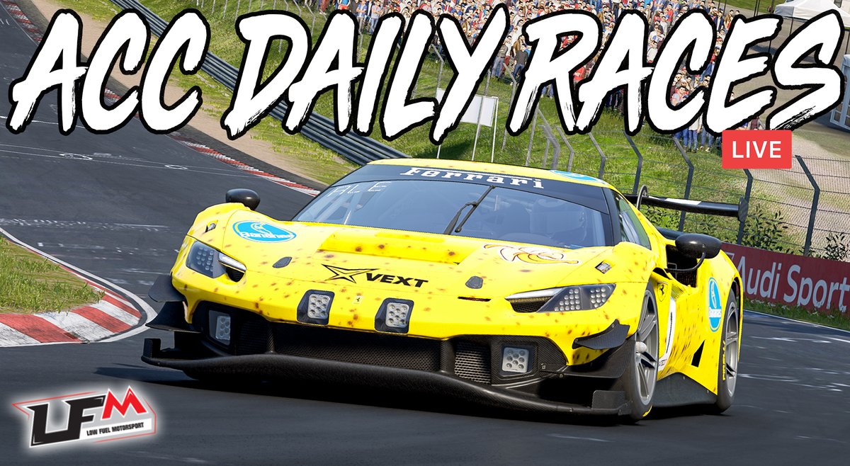 Morning everyone, Happy Thursday! ☀️ 🔴LIVE FROM 0900 BST! Full agenda on ACC today with Watkins Glen, The Nurburgring and Spa! youtube.com/live/qEvKGm_dc… @AC_assettocorsa @coachdavesetups @sim_grid @PCSpecialist @GTOmegaRacing @fanatec