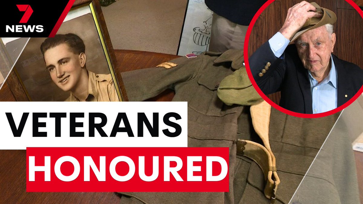 For many of our oldest veterans, it's now too hard to march in the bustling Anzac parades. But where there's a will, there's a way, with some veterans honoured from the comfort of their own homes. youtu.be/lYUJnSEl9ac @sarina_andaloro #7NEWS