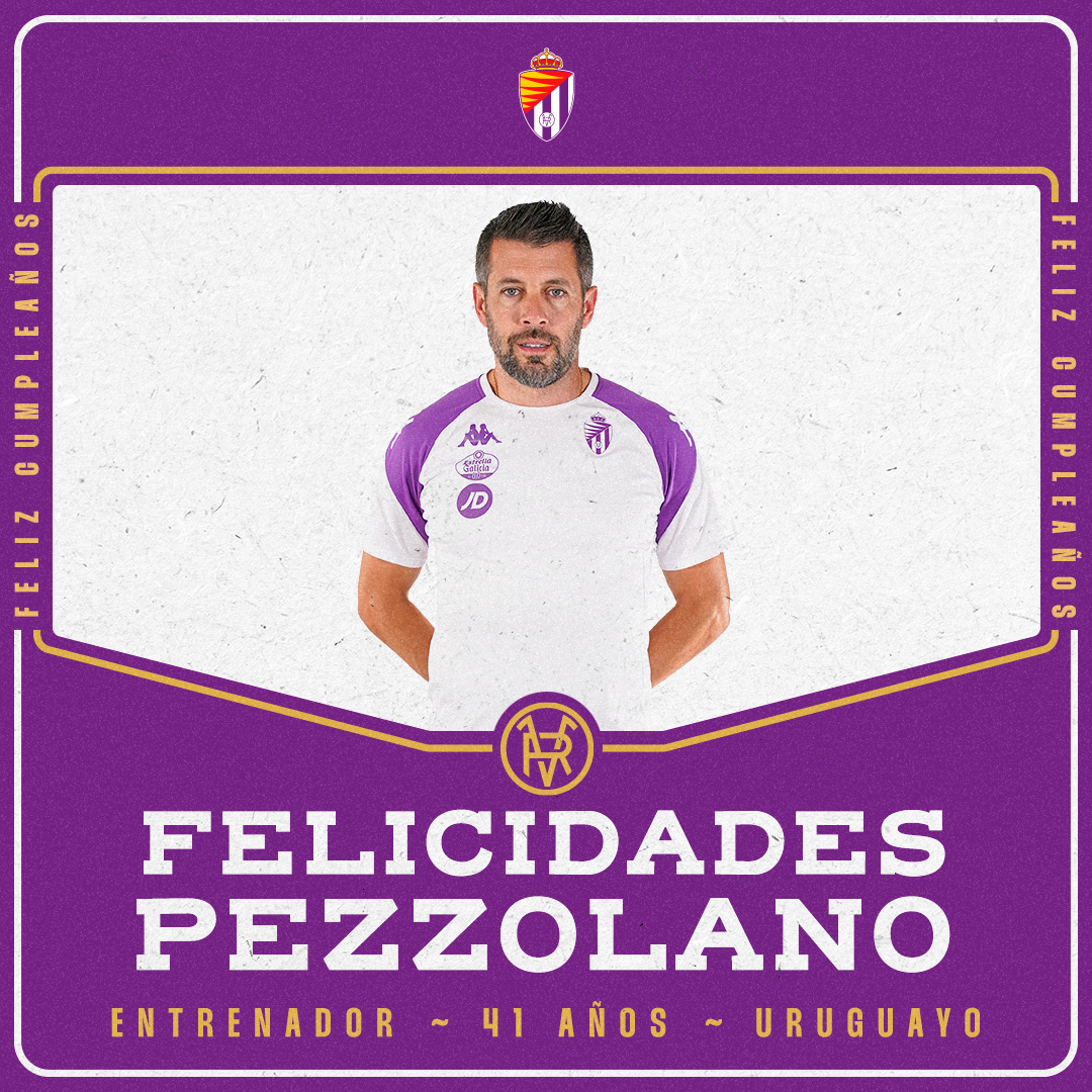 Nuestro entrenador, Paulo Pezzolano, cumple  41 años. 🎂 ¡Muchas felicidades, míster! 🎂