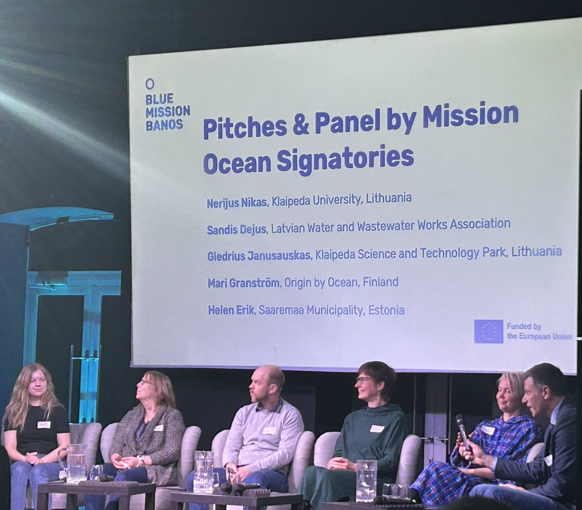 Role of local people and how #SaaremaaMunicipality engage them in better coastal planning was highlighted by Helen Erik at @MissionBANOS panel. Participatory GIS survey, a series of local community events have been organised in @BalticSea2Land.