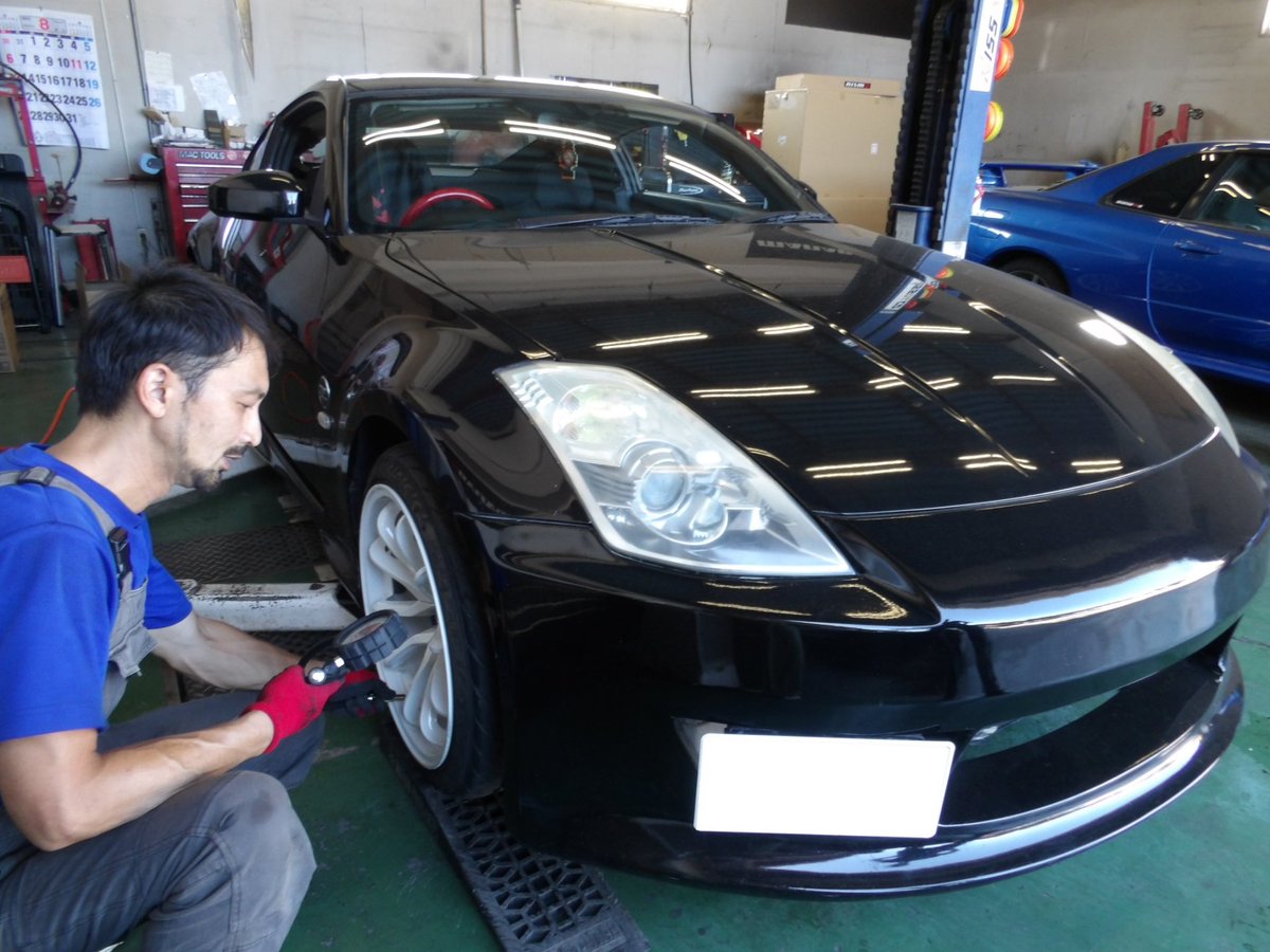 MANABOON_SNS's tweet photo. 点検中です🛠
#manaboon #fairladyz #z33 #z33nation #z33life #nismo #zociety #z33society #titanium #recaro #motys #tein #daytona https://t.co/0wmVCWqSWC