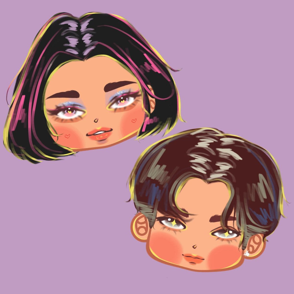 josiah and erin mah cutie patooties 🤭💗  gagawa ako ng isang set nito soon.

#jonaxx #jsl #jslartist #artph #josiah #erin #montefalco