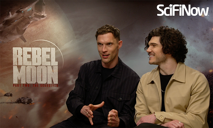 We talk about #ZackSnyder, #Deadpool3 and more with #RebelMoon: Part Two stars Fra Fee and Ed Skrein. scifinow.co.uk/exclusive/rebe…