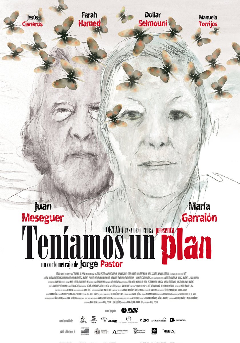 CARTEL! 'Teníamos un plan', el segundo corto de ficción de @JorgePastorS, rodado en #Gorafe en la provincia de #Granada y producido por @oktanacultura, con la ayuda de @dipgra. 🎬💚 #Granadaescenariodecine