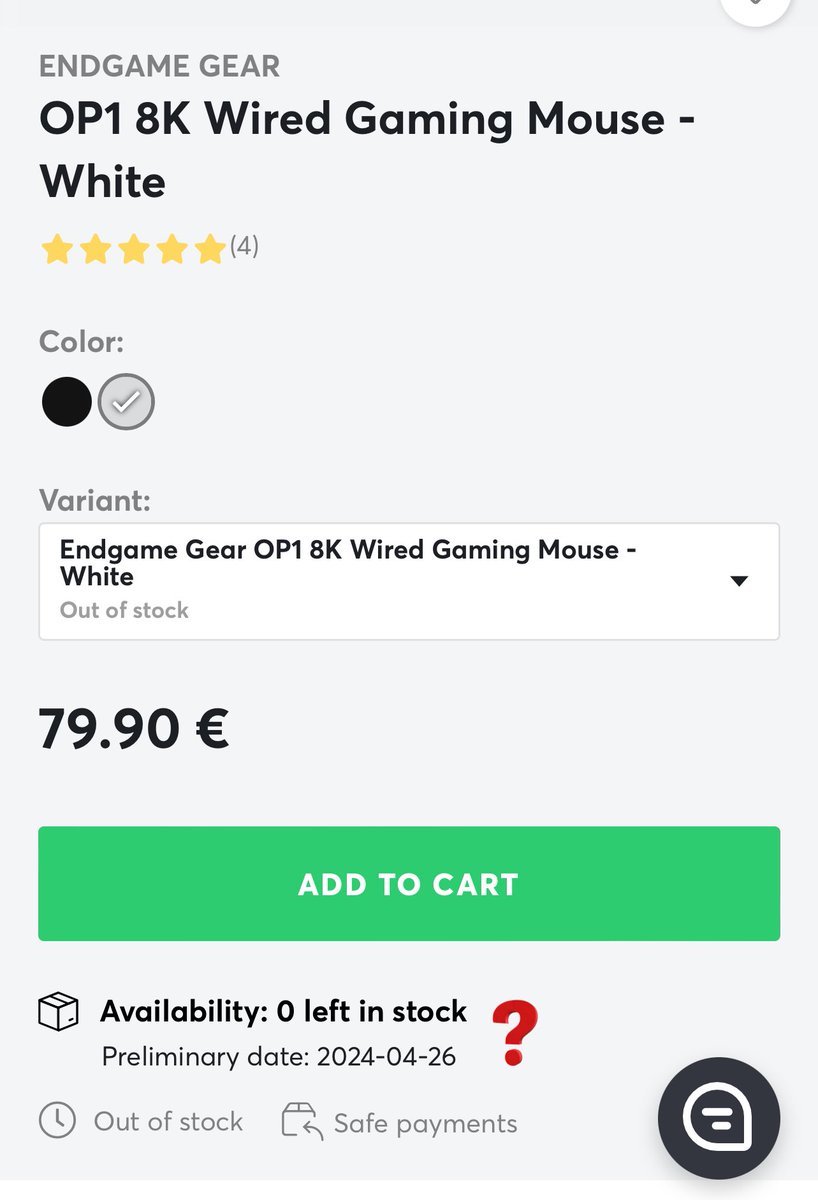 restock domani?? otherwise mi prendo qualcos’altro gimme some adv