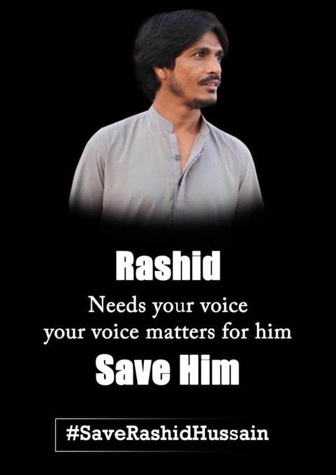 The power of social media can amplify voices and spark change. Let's use it to shine a light on Rashid Hussain's plight and demand his immediate release. #SaveRashidHussain