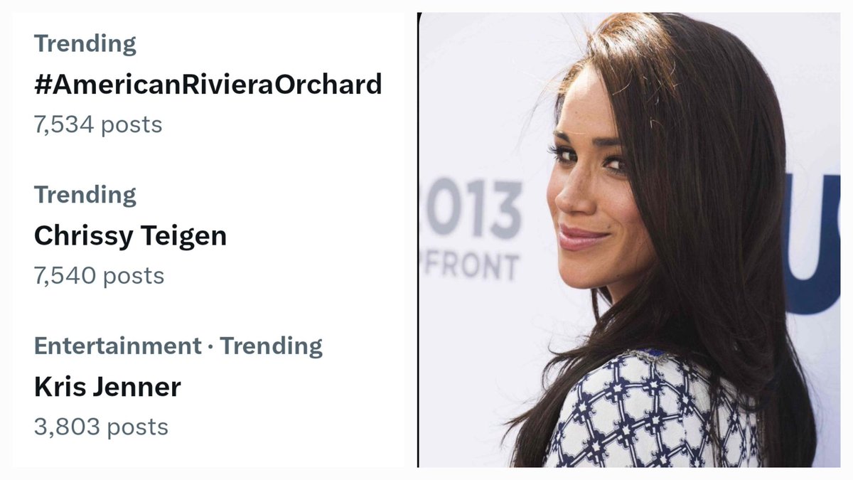 Duchess Meghan got Chrissy Teigen, Kris Jenner, & her new lifestyle brand #AmericanRivieraOrchard all trending because she shared some homemade strawberry jam with her friends and they let us know about it. 🤷🏽‍♀️ The POWER #PrincessMeghan👑 has! 
#MeghanMarkle💐 #TheDuchessOfSussex