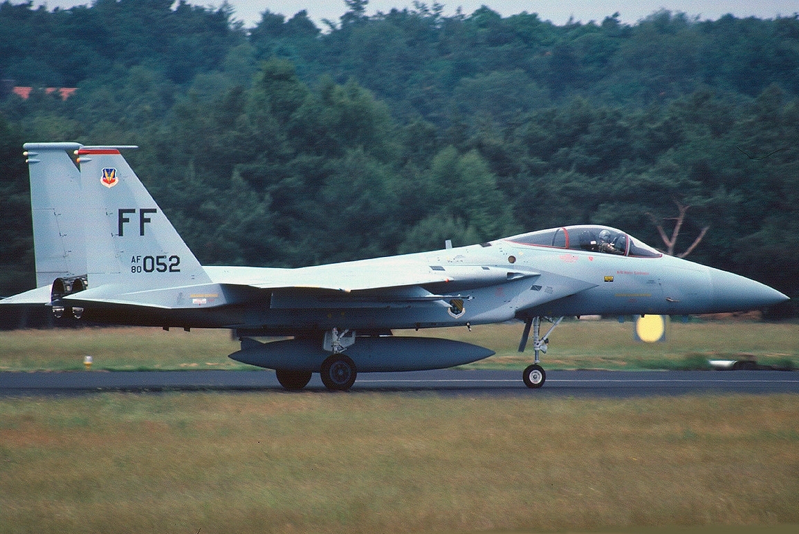 McDonnell Douglas F-15C Eagle 80-0052/FF.
1982 Soesterberg Air Base visitor.