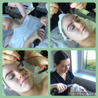 Beauty Therapy Year 1 students showcasing some of our  Facial Electrical treatments.

Applications for September 2024 are Open. 

cavaninstitute.ie/course/beauty-…

#ITEC #CIDESCO #CIDESCOINTERNATIONAL