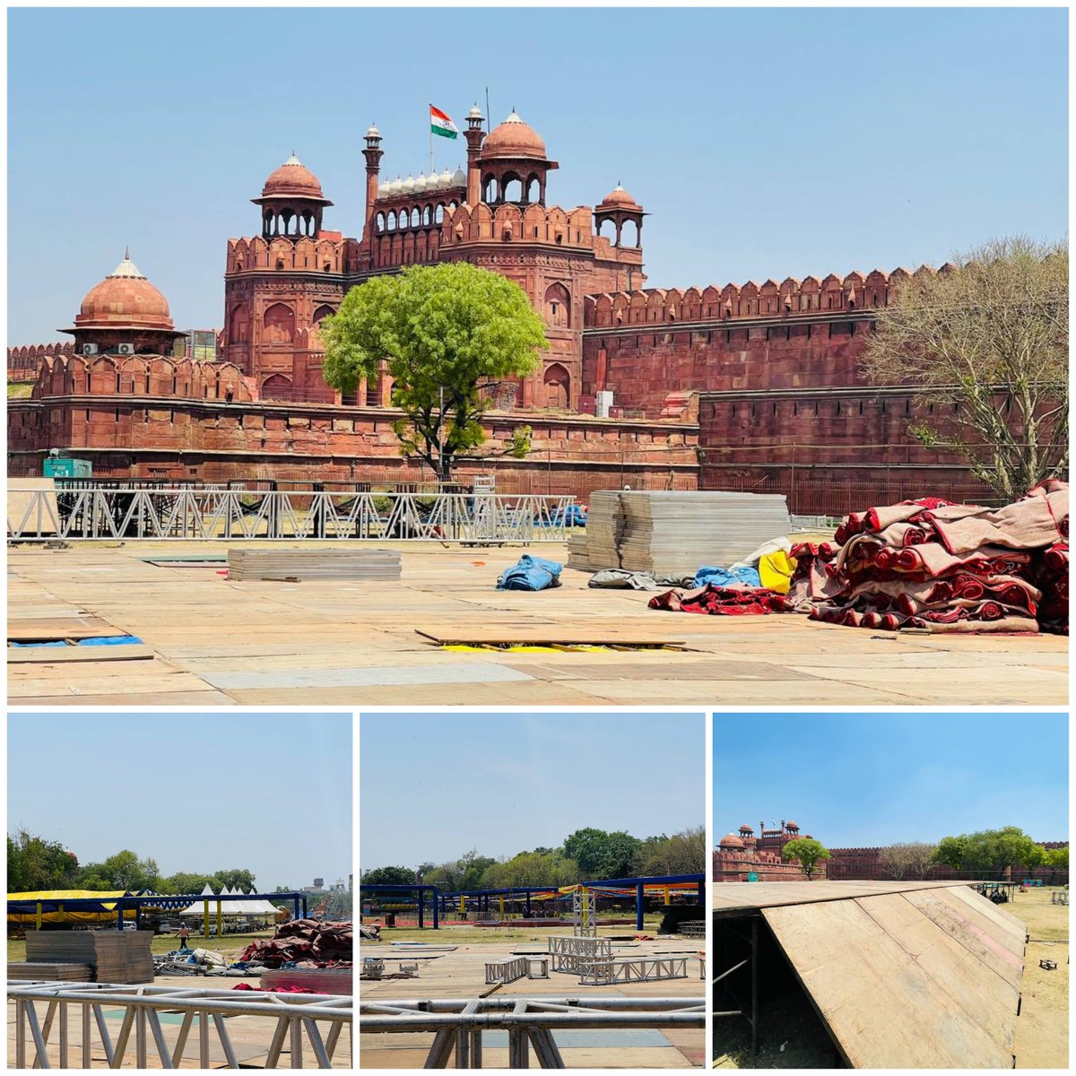 I, along with the other members of DSGMC, visited  the site of Delhi Fateh Diwas celebrations at Red Fort, to make sure all the arrangements are upto the mark.

Sangat Ji, You are requested to join us to celebrate and become a part of this historical event on 27th & 28th April…