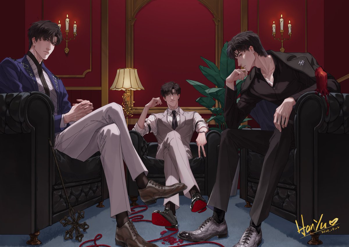 hanyu1104's tweet image. 黎深但是3d版
#黎深 
#LoveandDeepspace #Zayne