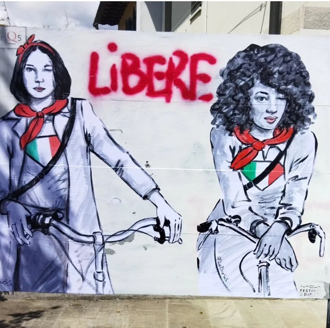 Il #25aprile è divisivo solo se sei fascista. Viva la libertà ora e sempre.
