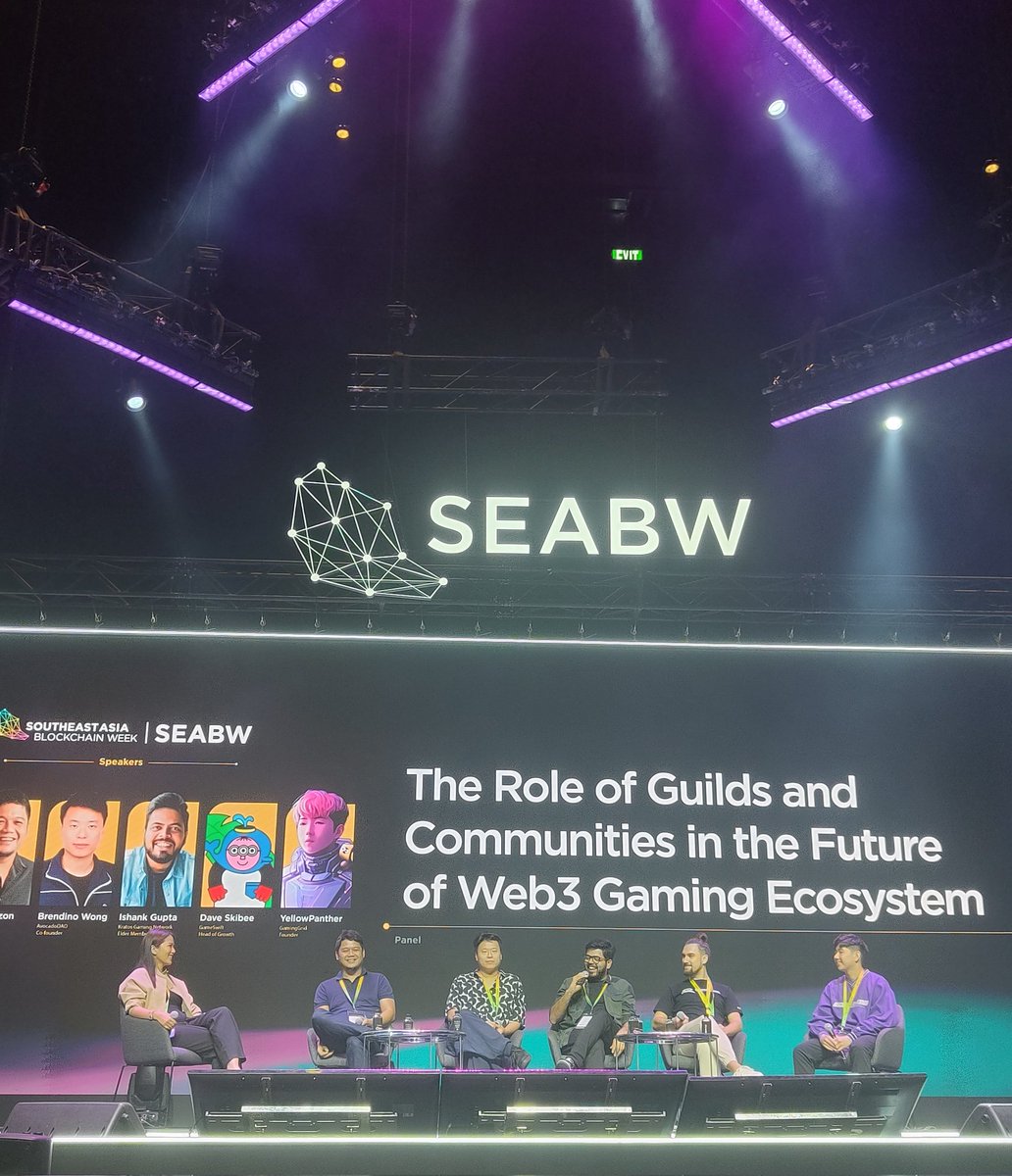 'Gamers don't care about Web2 or Web3, Gamers care about GAMES' - @ishank20

YGG Co-founder @gabusch together with SEA thought leaders in Web3 Gaming, happening right now👇🇹🇭

#SEABW2024
#TogetherWePlay