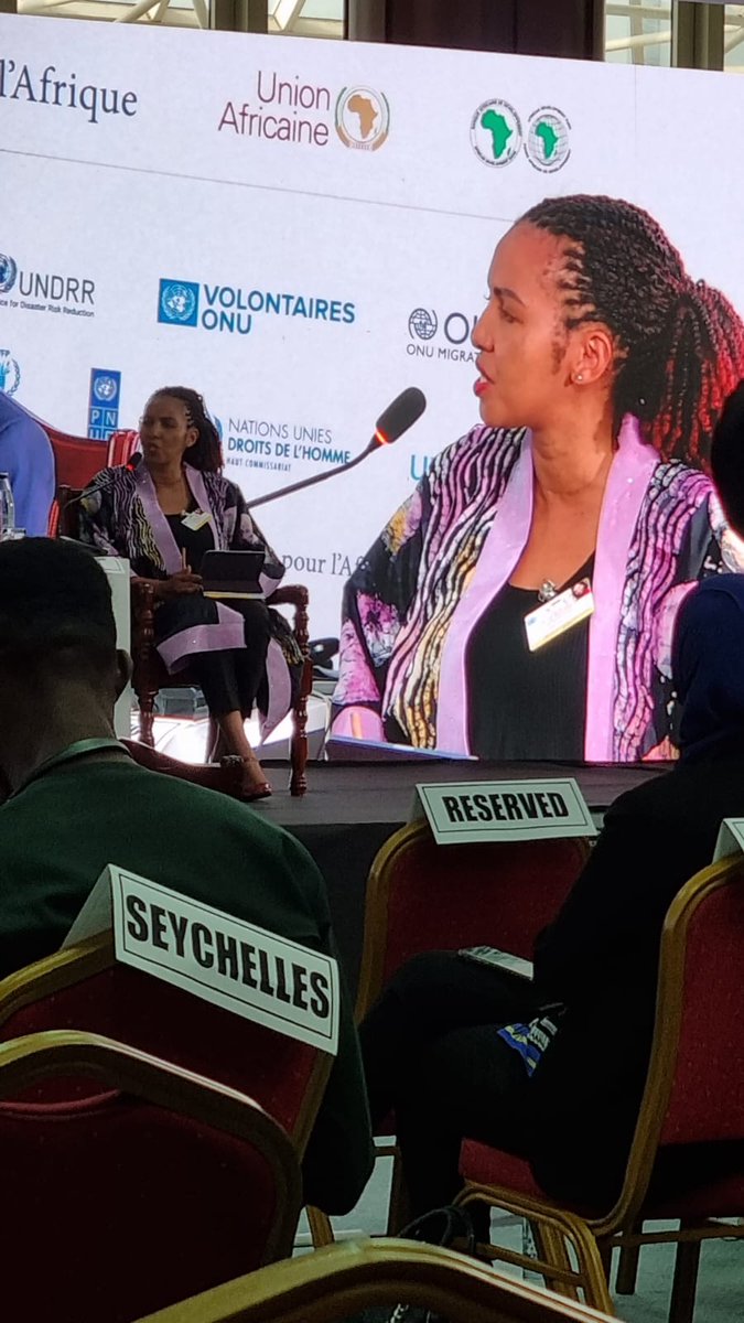 @SDGsKenyaForum shairing insights on SDG1 No poverty.' Over the years, Kenya has made great strides toward improving people's well-being; nonetheless, disparities in the fight against poverty continue. To make sure that nobody is left behind, more work must be done.'
#ARFSD2024
