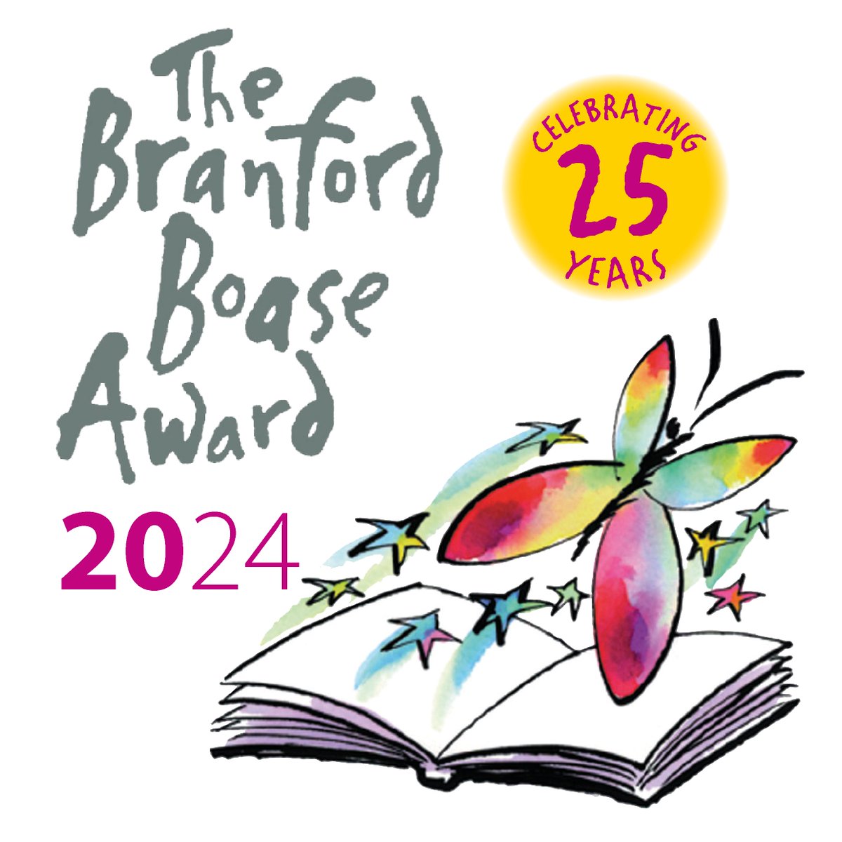 Marking its 25th anniversary in style! Shortlist announced for the #BranfordBoaseAward presented annually to the author AND editor of the outstanding debut novel for children. ow.ly/pMw250RnBHL @BranfordBoase
