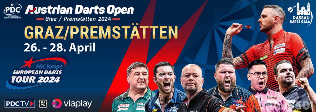 Austrian Darts Open Starts Tomorrow 👀

Schedule of play to be announced later today!!

#TeamCullen🎯🎸