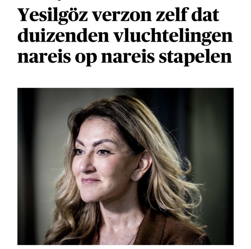 Ze was al een meester in heel veel praten, maar niks zeggen. En nu blijkt ze óók een ster in liegen voor eigen agenda ten koste van vluchtelingen. Ontzettend lekker gewerkt, meid.